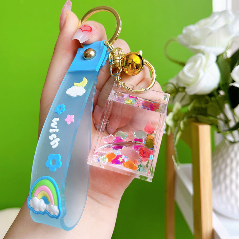 Wholesale Imported Floating Acrylic Keychain
